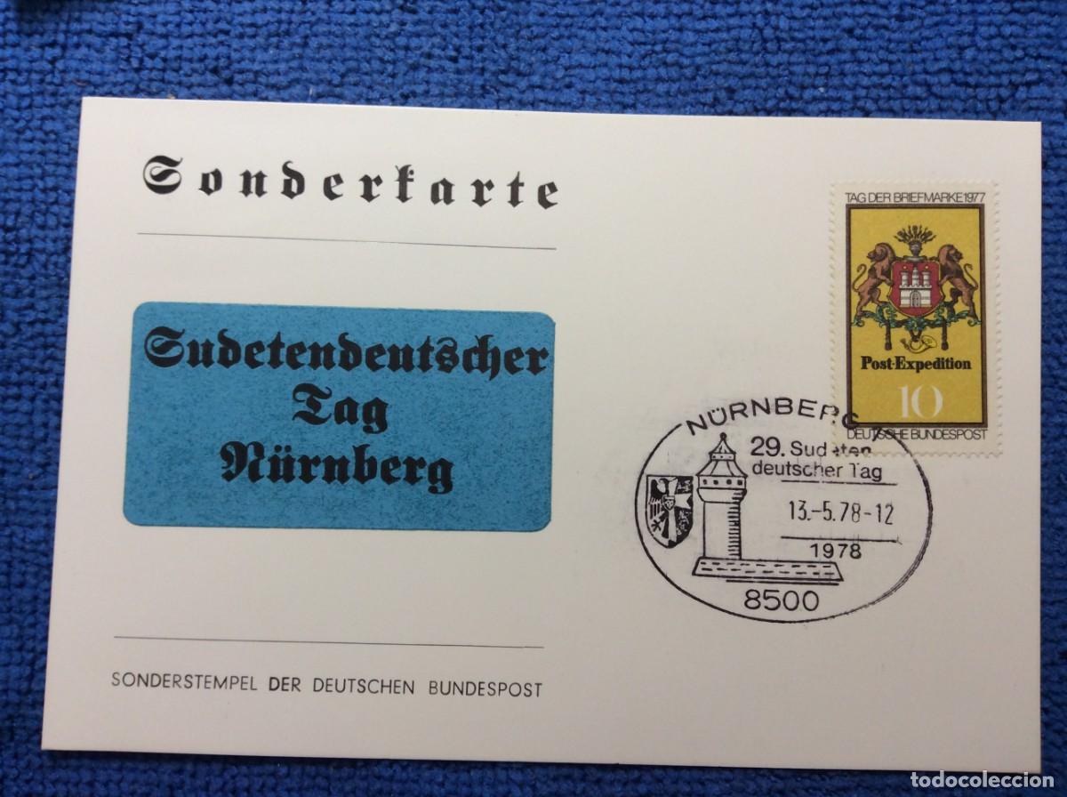 Sellos: ALEMANIA 1978 TARJETA POSTAL. INTERESANTE MATASELLOS (1DDN45)