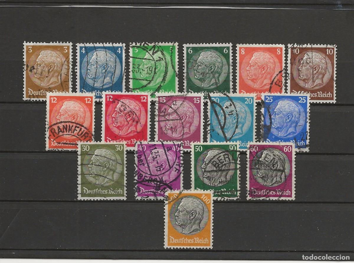 Sellos: ALLEMAGNE 1932 -1933 - LOT DE TIMBRES
