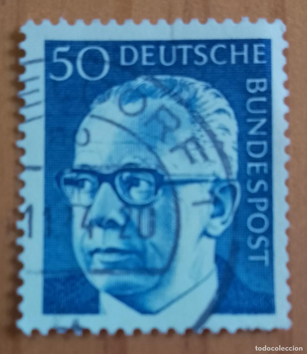 Sellos: ALEMANIA - V/F 50 - PRESIDENTE: - MATASELLO IDENTIFICATIVO: 11.4.20 NEUDORF