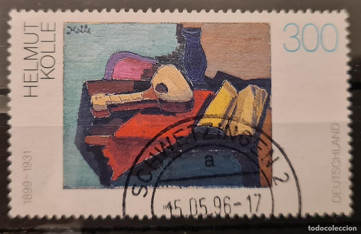 Sellos: Sello usado de la Rep&uacute;blica Federal Alemana 1996: Pintura alemana del siglo XX