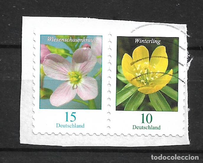 Stamps: alemania sellos flores usado - 34/2