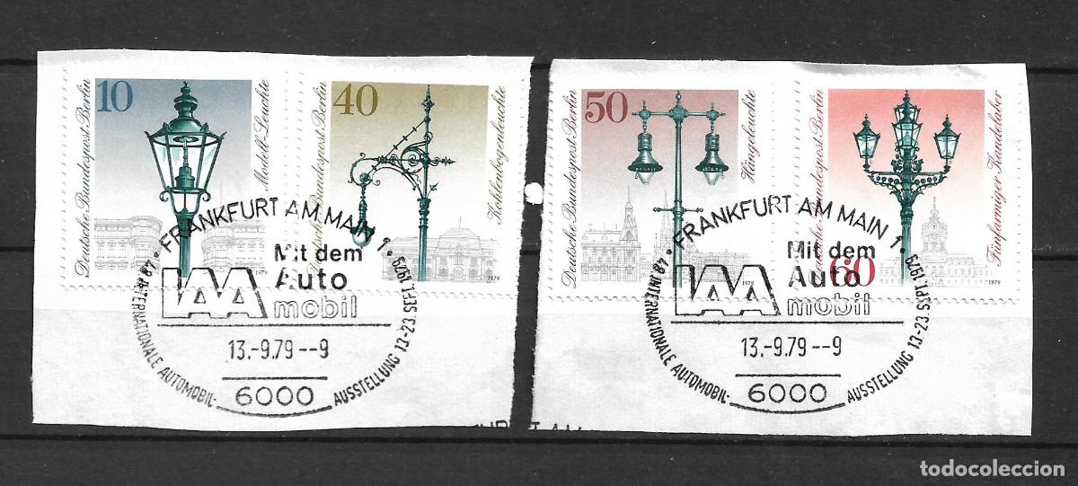 Stamps: alemania berlin 1979 michel 603/606 usado 3.50&euro;- 34/2