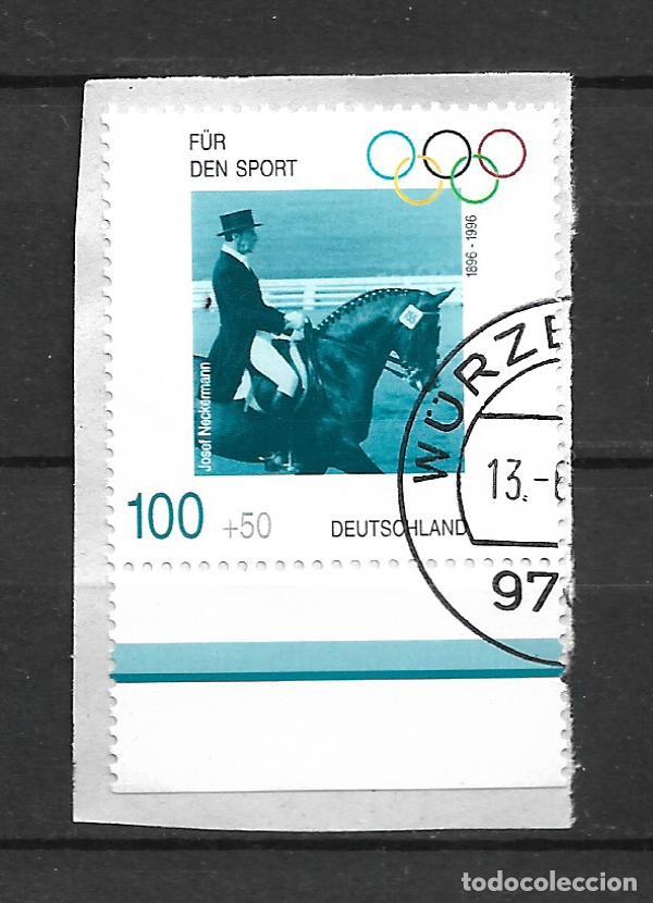 Stamps: alemania 1996 michel 1862 usado 2.40&euro;- 34/2