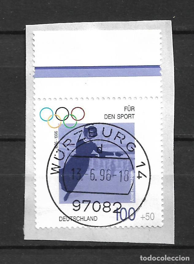 Stamps: alemania 1996 michel 1863 usado 2.40&euro;- 34/2
