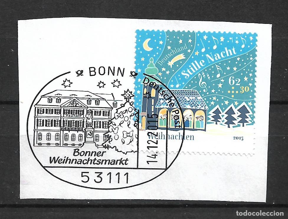 Sellos: alemania 2015 michel 3186 usado navidad- 34/2