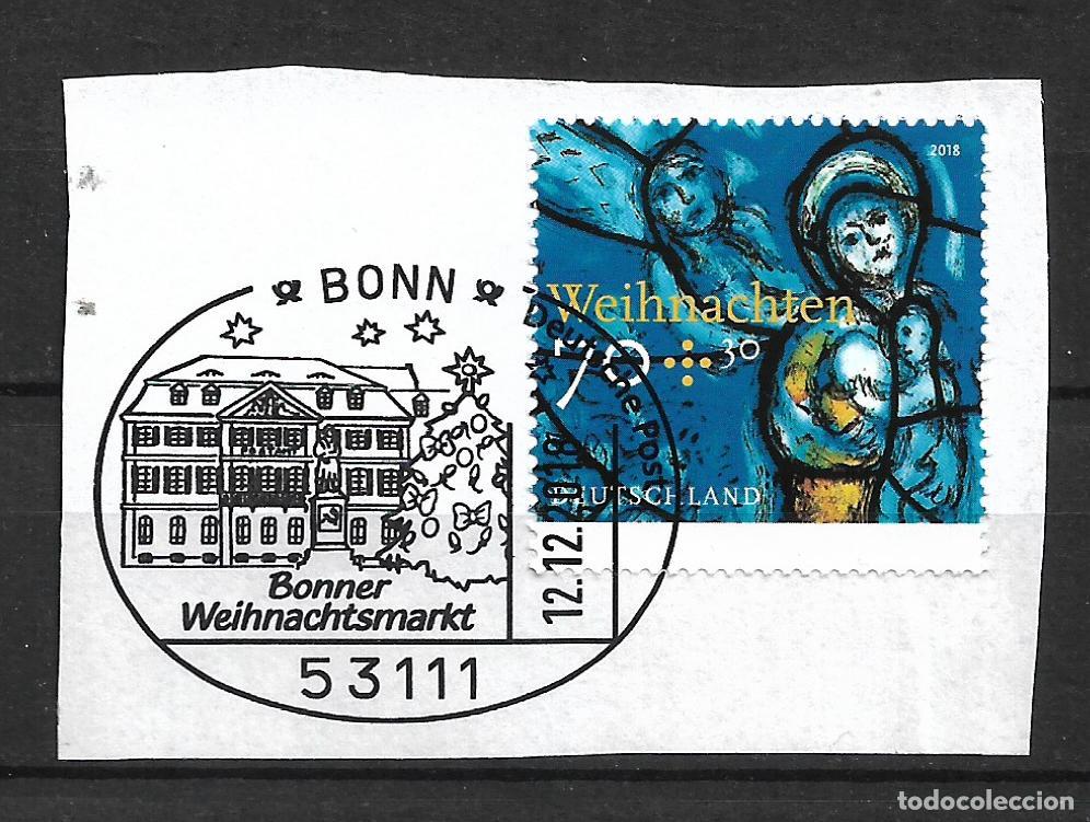 Sellos: alemania 2015 michel 3418 usado navidad- 34/2