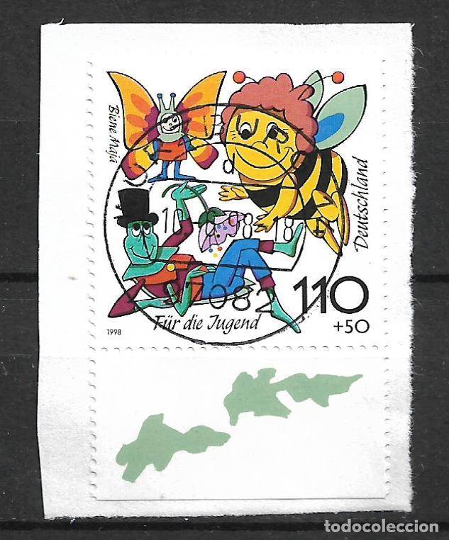 Sellos: alemania 1998 michel 1992 usado 2&euro;- 34/3