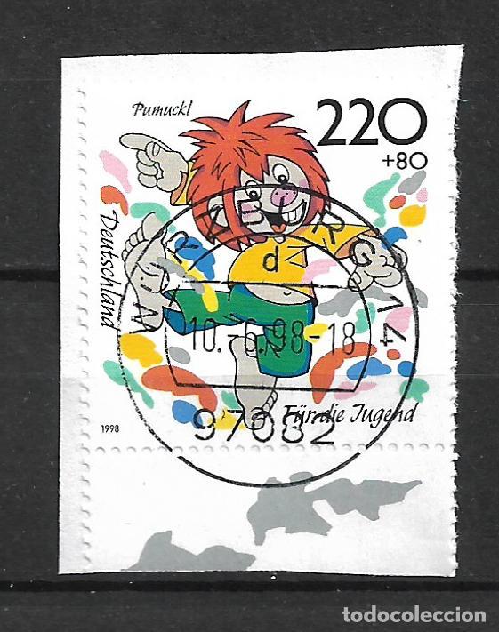Sellos: alemania 1998 michel 1994 usado 3.20&euro;- 34/3