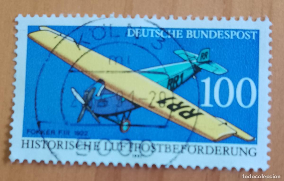 Sellos: ALEMANIA - V/F 100 - A&Ntilde;O 1991 MONOPLANO - MATASELLO IDENTIFICATIVO: 27.4.91 K&Ouml;LN