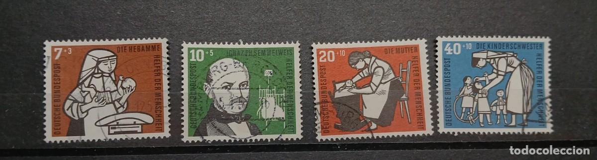 Sellos: Alemania 1956 serie completa