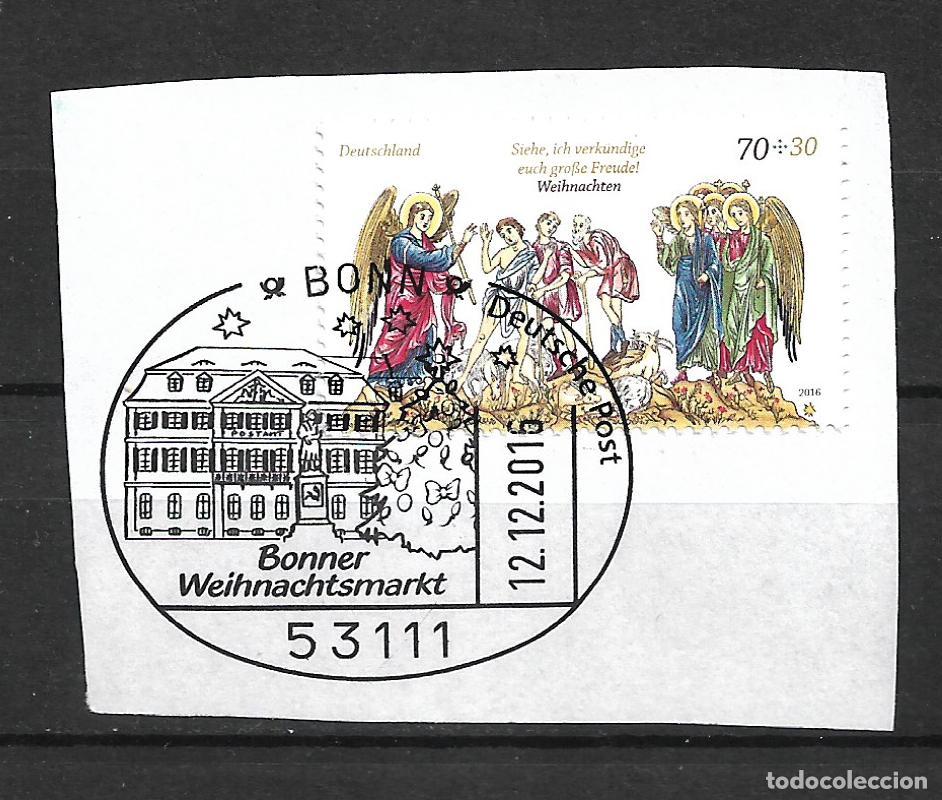 Selos: alemania 2016 michel 3266 usado navidad- 34/3