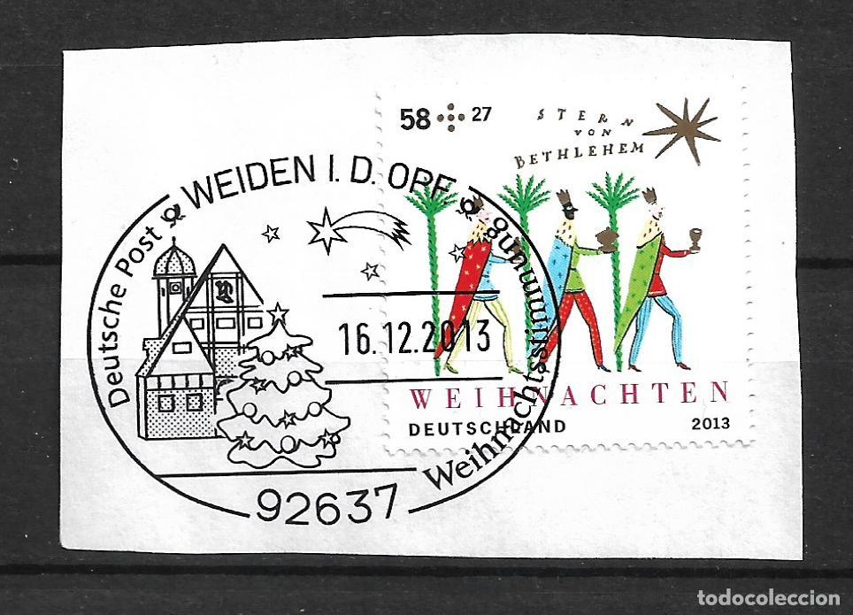 Sellos: alemania 2013 michel 3035 usado navidad- 34/3