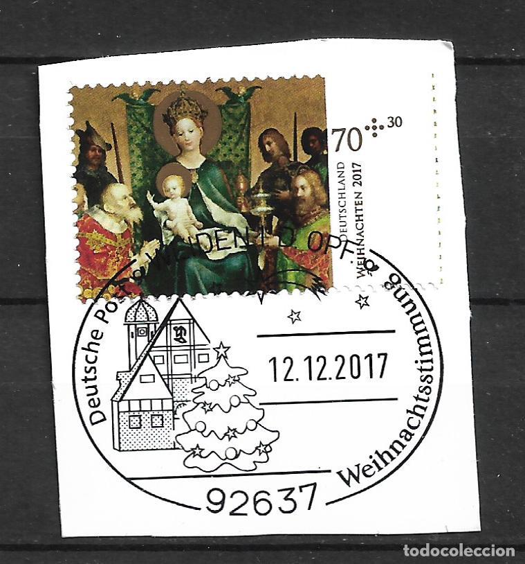 Sellos: alemania 2017 michel 3340 usado navidad - 34/3