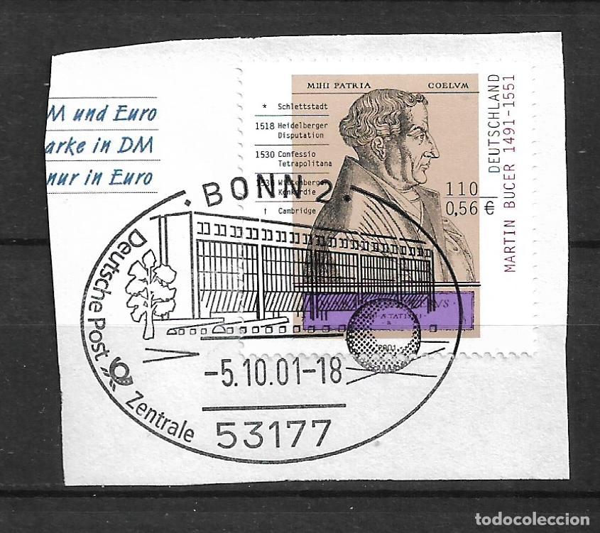 Sellos: alemania 2001 michel 2169 usado 1.20&euro;- 34/3