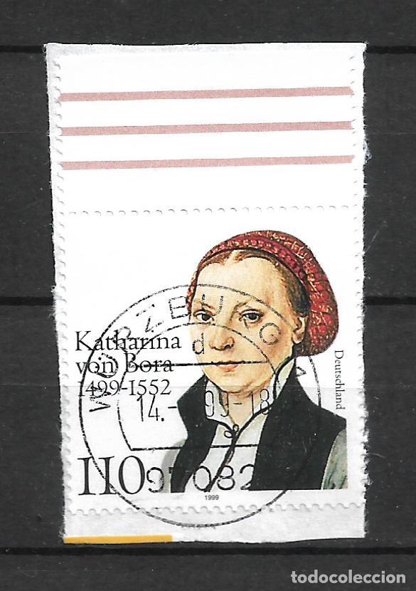 Timbres: alemania 1999 michel 2029 usado 1.10&euro;- 34/4