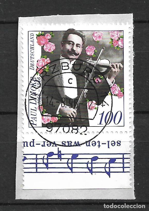Sellos: alemania 1996 michel 1876 usado 0.90&euro;- 34/4
