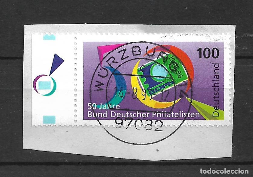 Sellos: alemania 1996 michel 1878 usado 0.90&euro;- 34/4