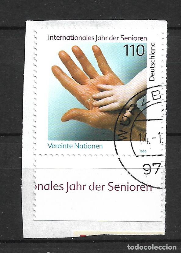 Sellos: alemania 1999 michel 2027 usado 1.10&euro;- 34/4