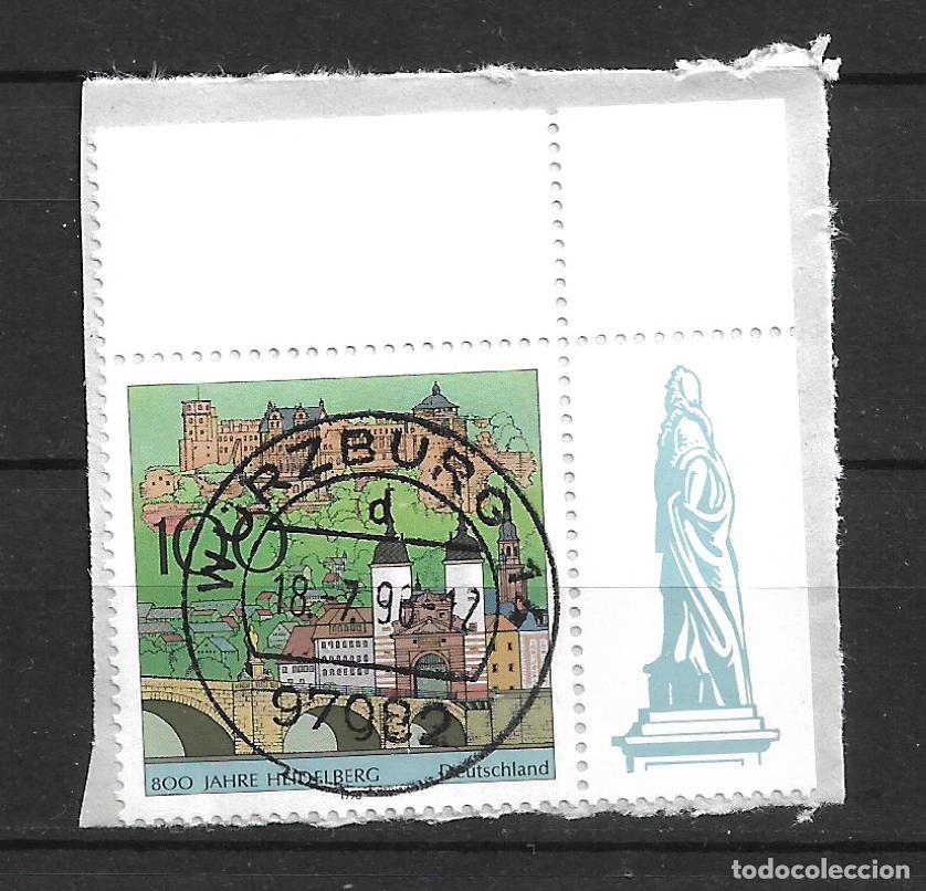 Sellos: alemania 1996 michel 1868 usado 0.90&euro;- 34/4