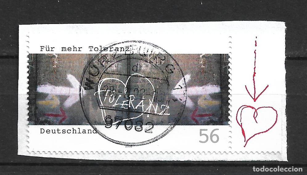 Sellos: alemania 2002 michel 2235 usado 1&euro;- 34/4