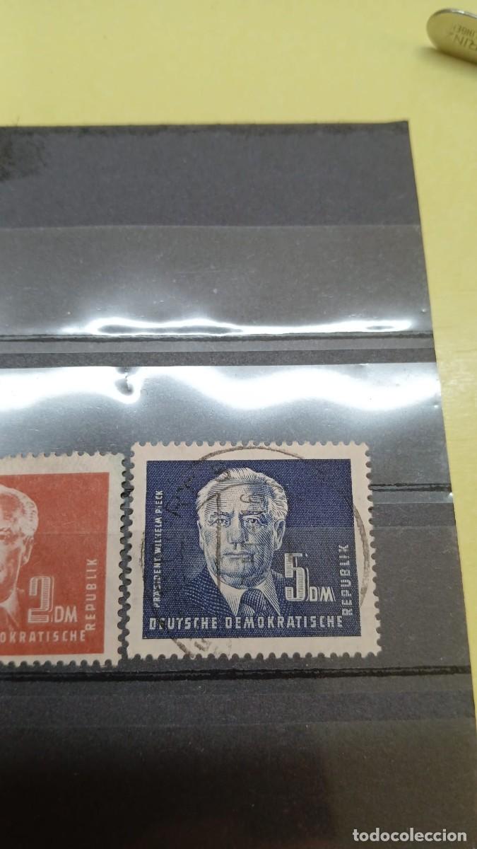 Sellos: Serie completa DDR 1950 - Foto 2