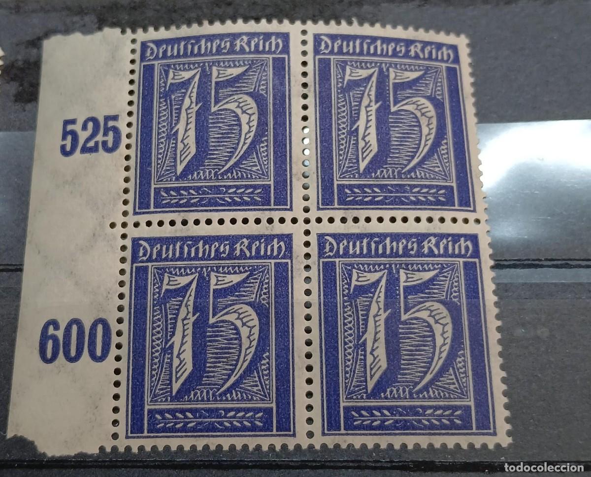 Sellos: Imperio alem&aacute;n Bloques