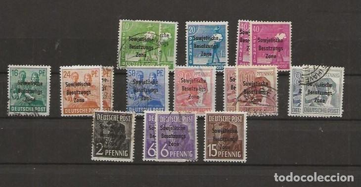 Sellos: ALEMANIA, OCUPACION SOVIETICA