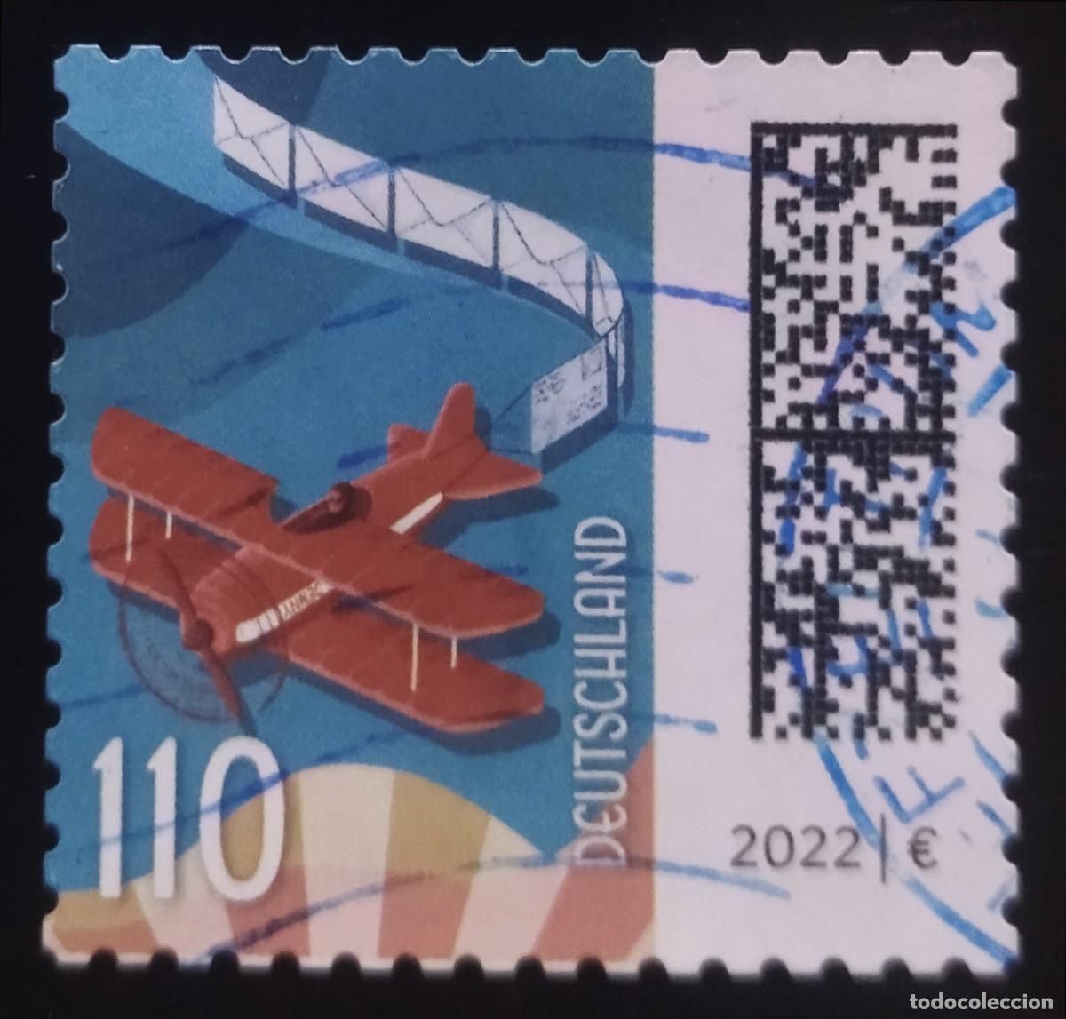 Sellos: ALEMANIA 2022 El mundo de la Carta. USADO.