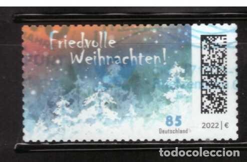 Sellos: SELLO ADHESIVO USADO DE ALEMANIA 2022 YVERT 3510 Art 1