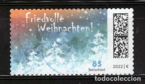 Sellos: SELLO ADHESIVO USADO DE ALEMANIA 2022 YVERT 3510 Art 2