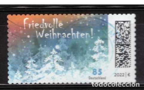 Sellos: SELLO ADHESIVO USADO DE ALEMANIA 2022 YVERT 3510 Art 3