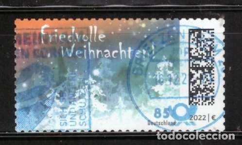 Sellos: SELLO ADHESIVO USADO DE ALEMANIA 2022 YVERT 3510 Art 8