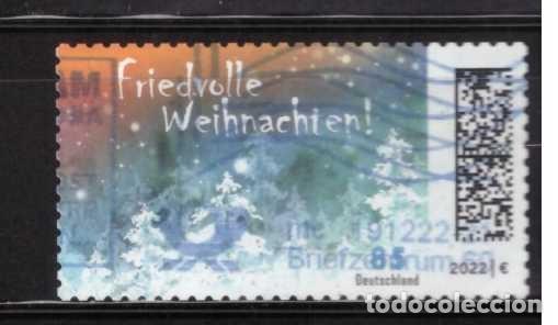 Sellos: SELLO ADHESIVO USADO DE ALEMANIA 2022 YVERT 3510 Art 9