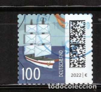 Sellos: SELLO ADHESIVO USADO DE ALEMANIA 2021 YVERT 3430 Art 6