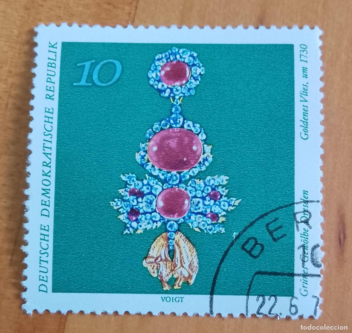 Sellos: ALEMANIA, DDR - V/F 19 - JOYA