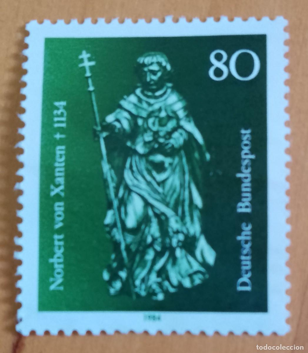 Sellos: ALEMANIA - V/F 80 - A&Ntilde;O 1984 - SAN NORBERT DE XANTEN.