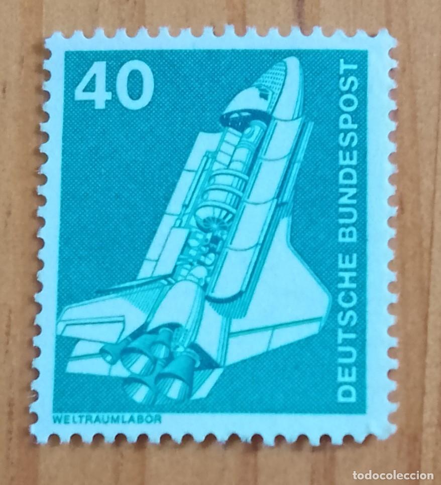 Sellos: ALEMANIA - V/F 40 - CIENCIA Y T&Eacute;CNICA - WELTRAUM LABOR