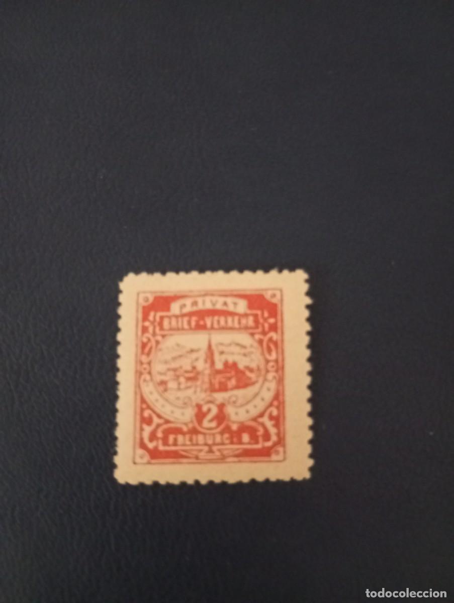 Sellos: ALEMANIA, 1896, LOCALES DE FRIEBURG