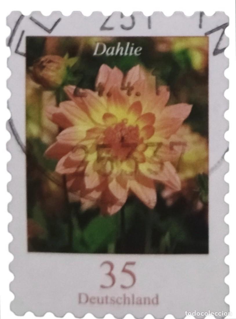 Sellos: ALEMANIA 2006 Flores. USADO.