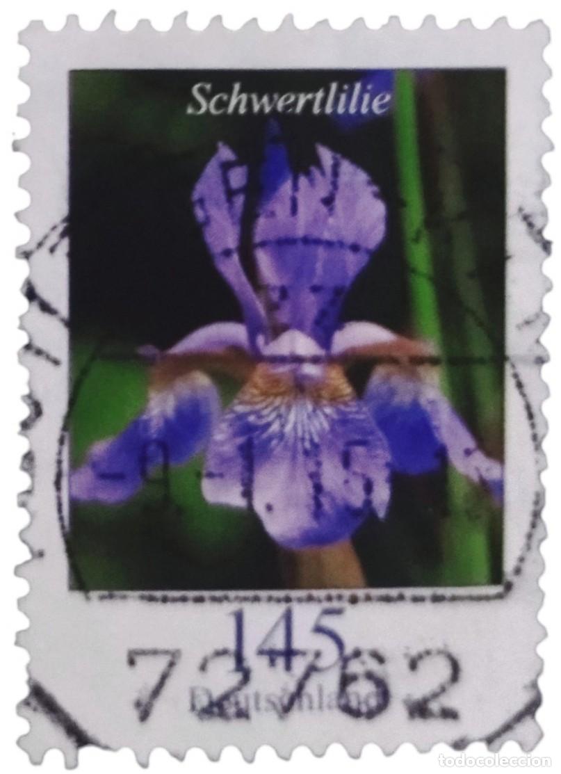 Sellos: ALEMANIA 2006 Flores. USADO.