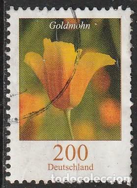 Sellos: Alemania 2006 Scott 2412 Sello &ordm; Flora Flor Amapola de California (Eschscholzia californica)
