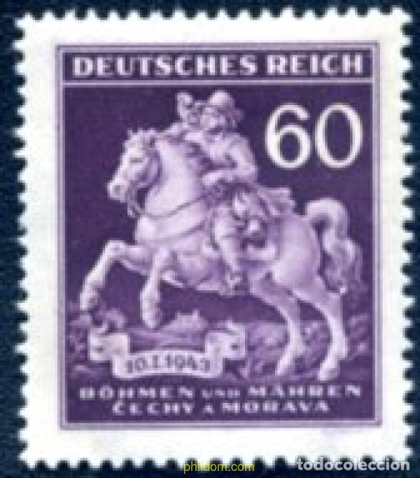 Sellos: 788752 MNH BOHEMIA Y MORAVIA 1943 DIA DEL SELLO
