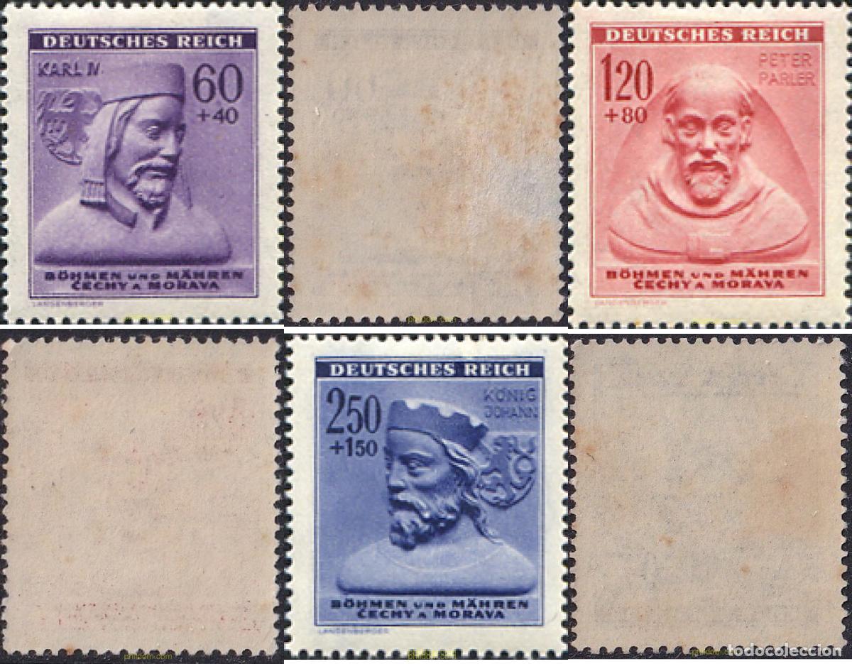 Sellos: 788757 MNH BOHEMIA Y MORAVIA 1943 PRO AUXILIOS DE INVIERNO