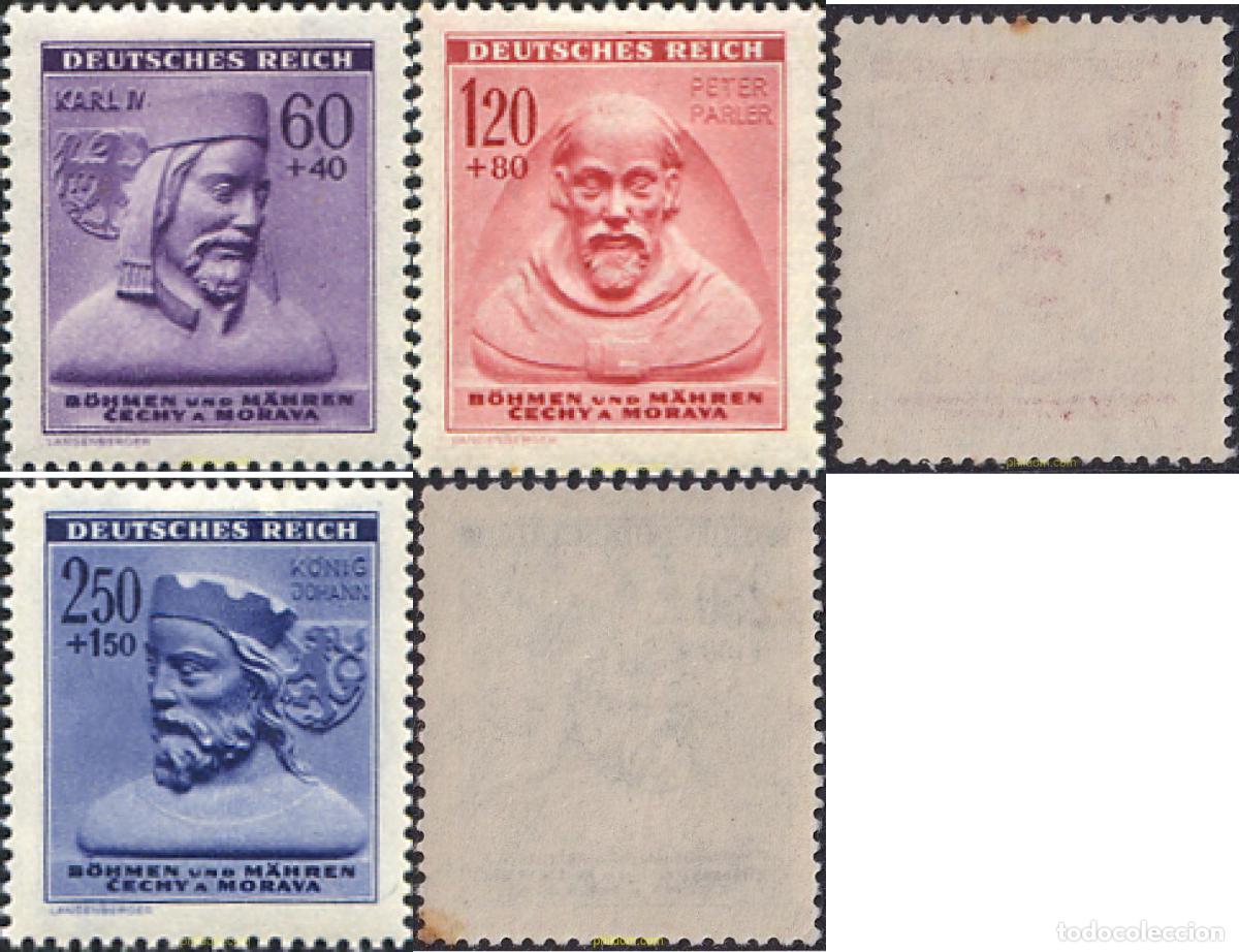 Sellos: 788755 MNH BOHEMIA Y MORAVIA 1943 PRO AUXILIOS DE INVIERNO