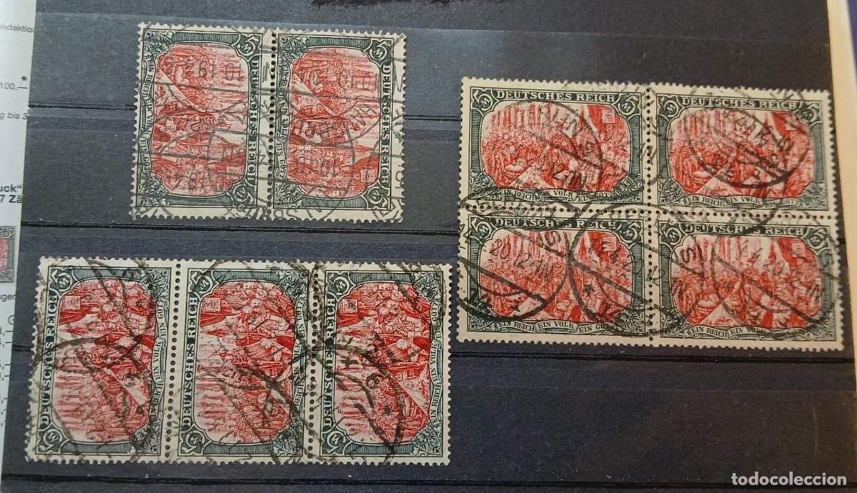 Sellos: ESPECTACULAR LOTE DE 5M BPP 1905