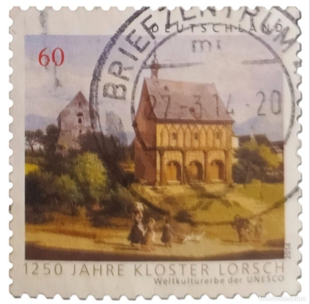 Sellos: ALEMANIA 2014. 1.250 Aniversario de la Abad&iacute;a de Lorsch. USADO