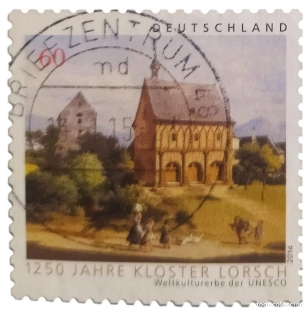 Sellos: ALEMANIA 2014. 1.250 Aniversario de la Abad&iacute;a de Lorsch. USADO