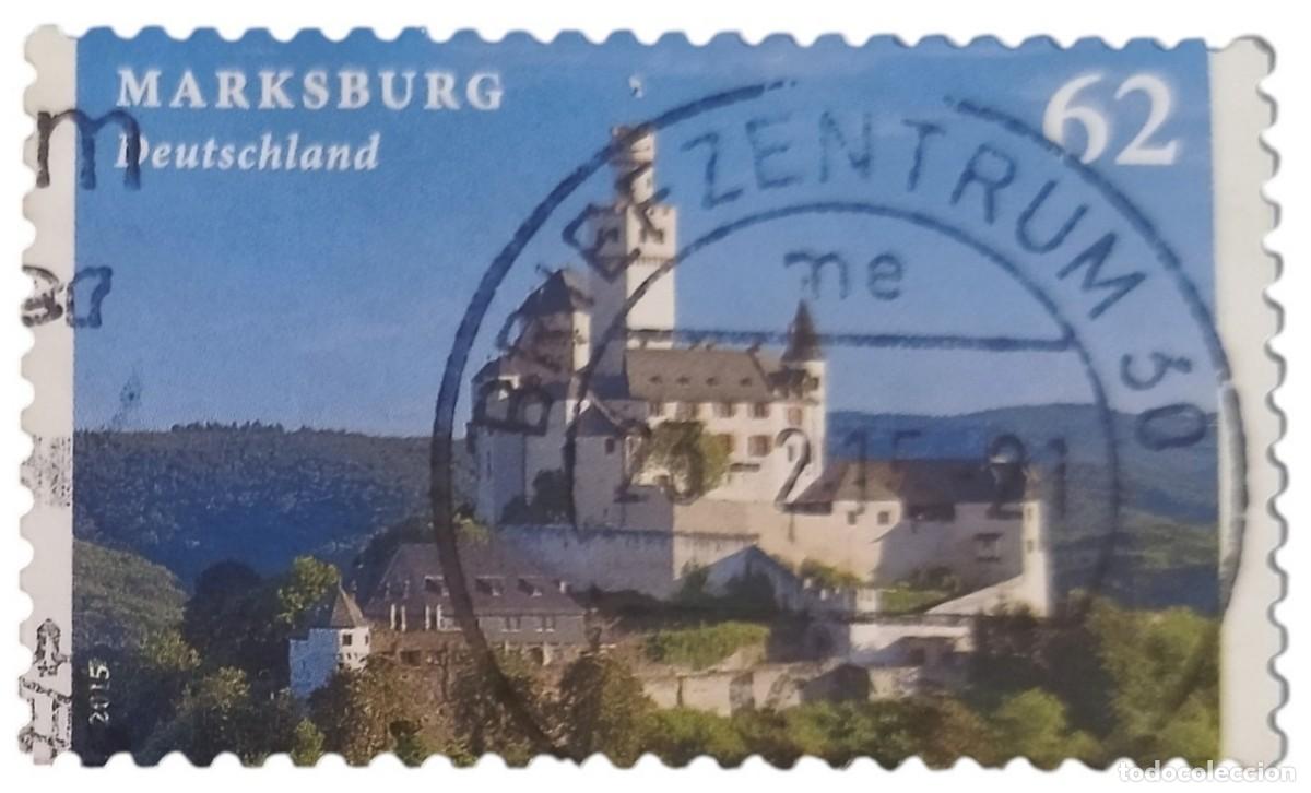 Sellos: ALEMANIA 2015 Castillos. USADO