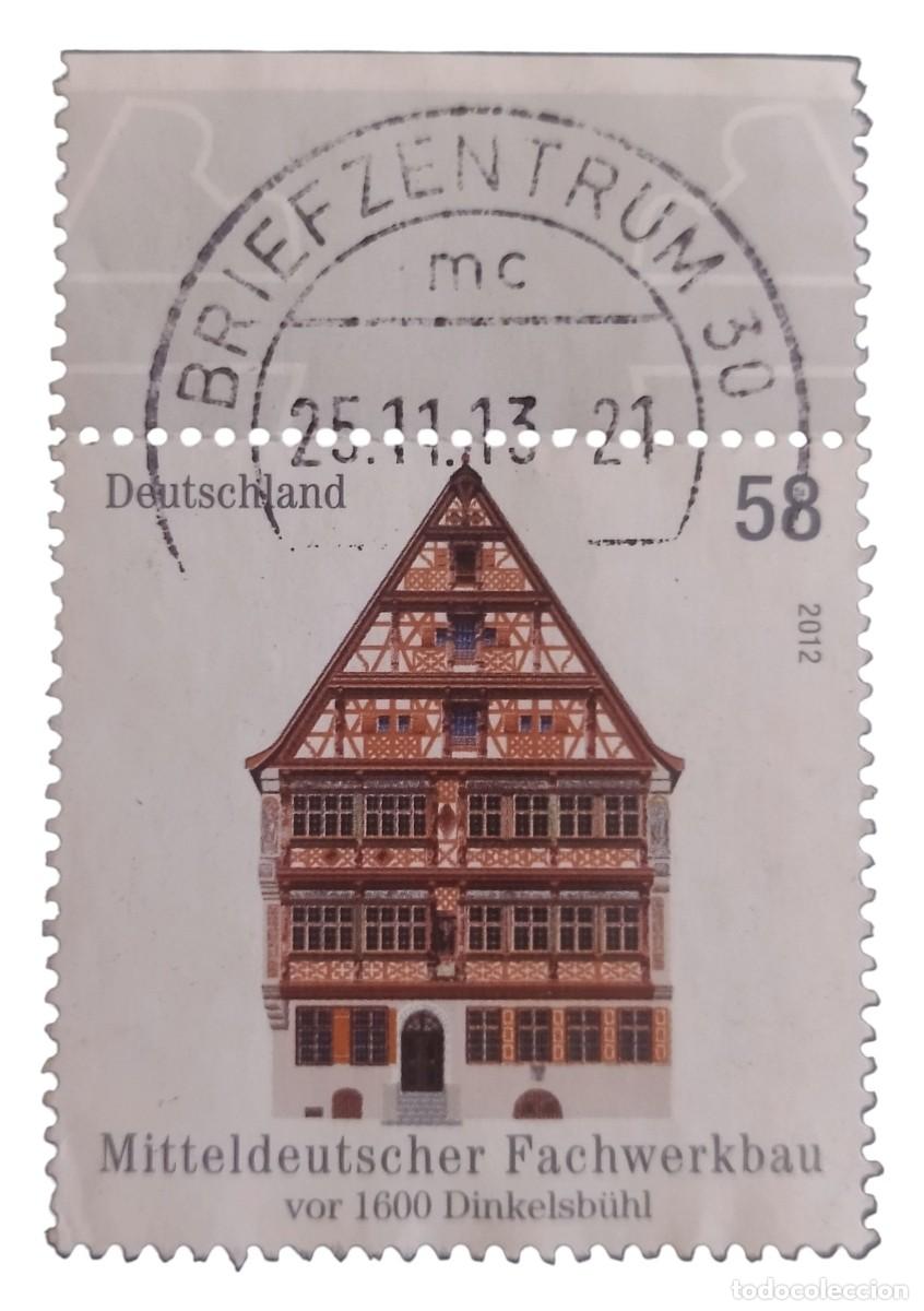 Sellos: ALEMANIA 2012 Casas hist&oacute;ricas. USADO