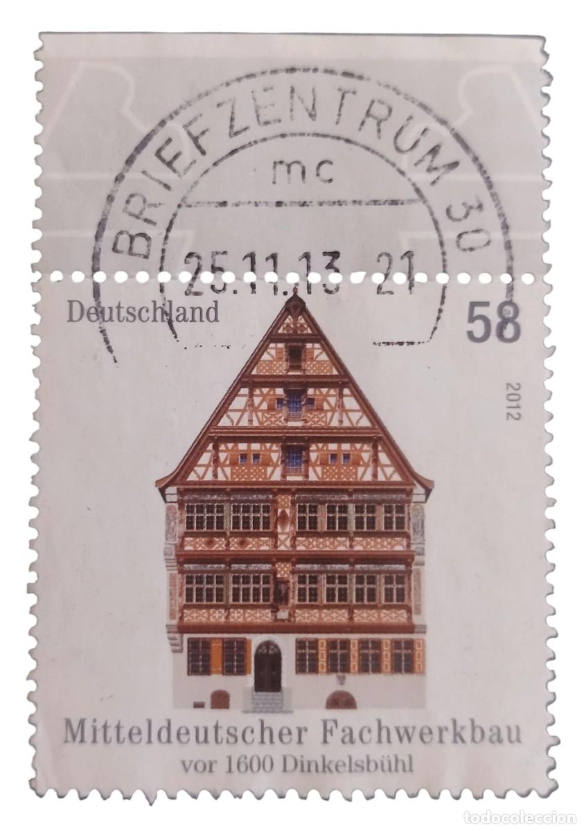Sellos: ALEMANIA 2012 Casas hist&oacute;ricas. USADO